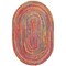 Safavieh Cape Cod Hand Woven Oval Area Rug, Red and Multi Color - 4 x 6 ft. CAP202A-4OV - alternate 10